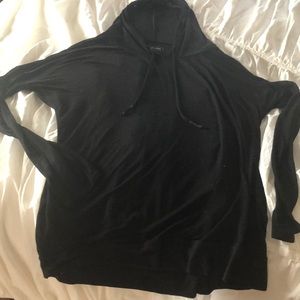 Black See through Hoodie